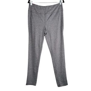 Pro Player Gray Space Dye High Waist Athletic Workout Leggings Size Large